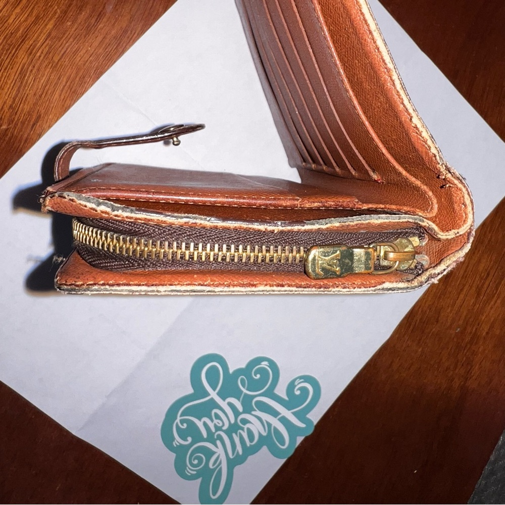 🛑project wallet 🛑LV Monogram Porte Papier Zippe Wallet Compact Canvas Bifold - Picture 8 of 14
